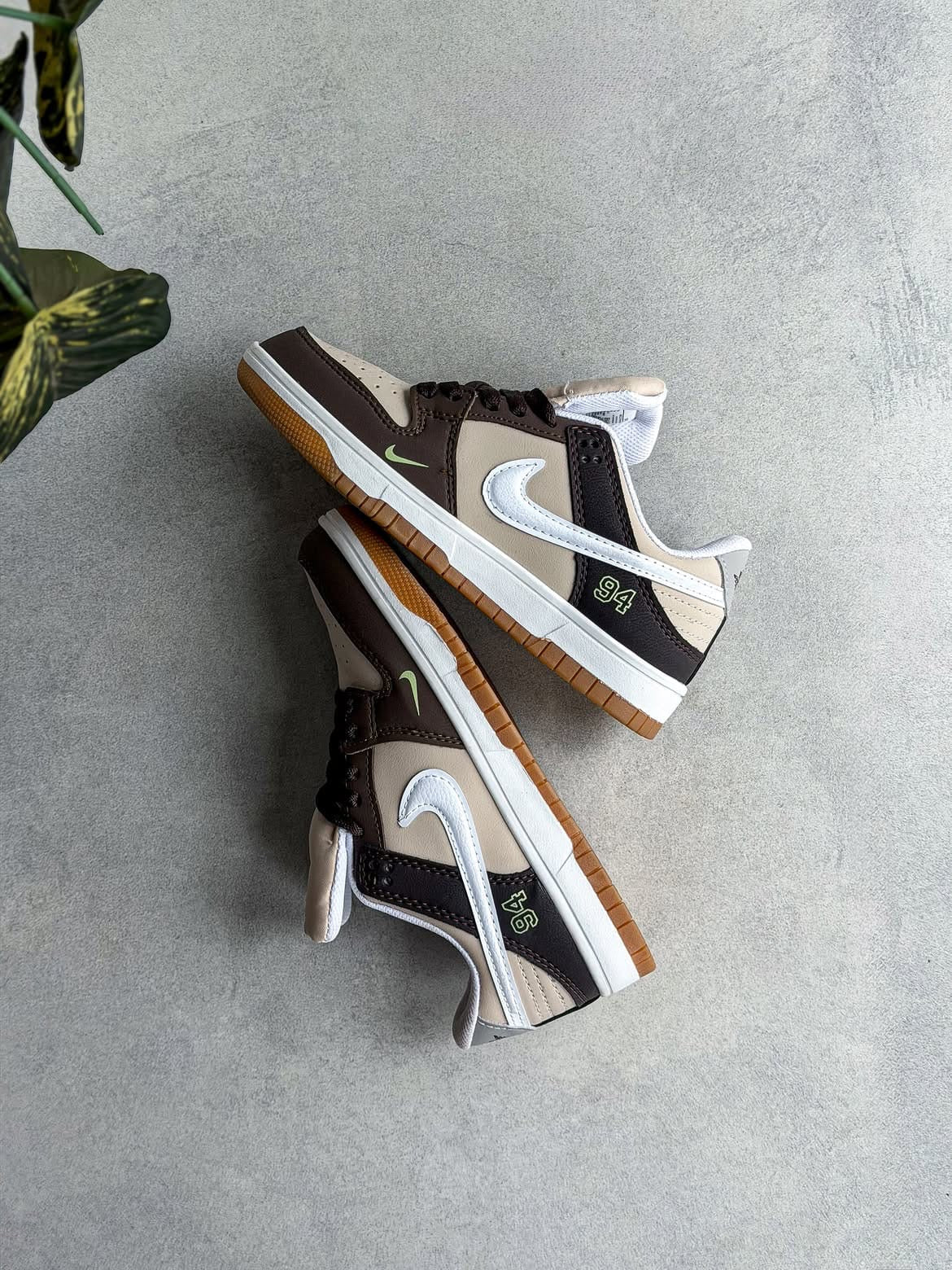 Nike Dunk Low "94 Edition" – Brown / Beige / Gum