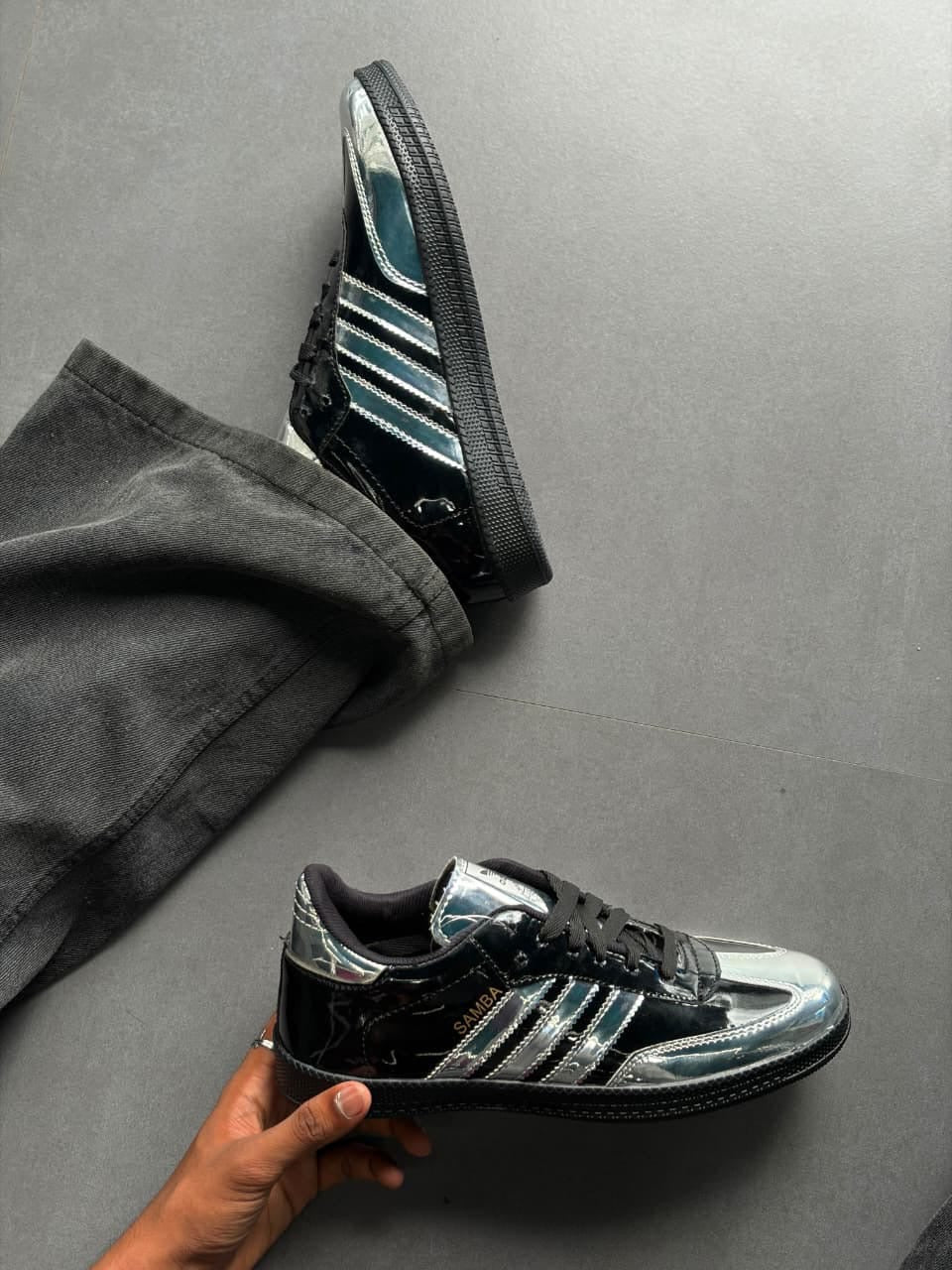 Adidas Samba OG “Metallic Silver