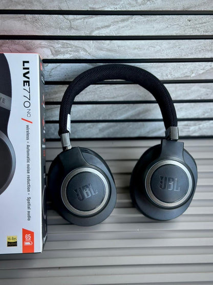 JBL Live 770NC Wireless Over-Ear Headphones – Premium Noise Cancelling &amp; Spatial Audio