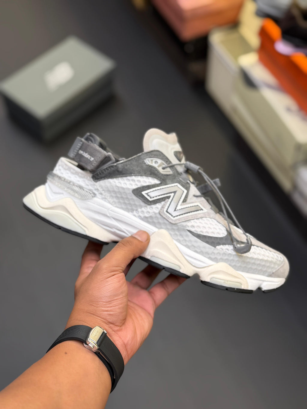 New Balance 9060 Mule "Grey"