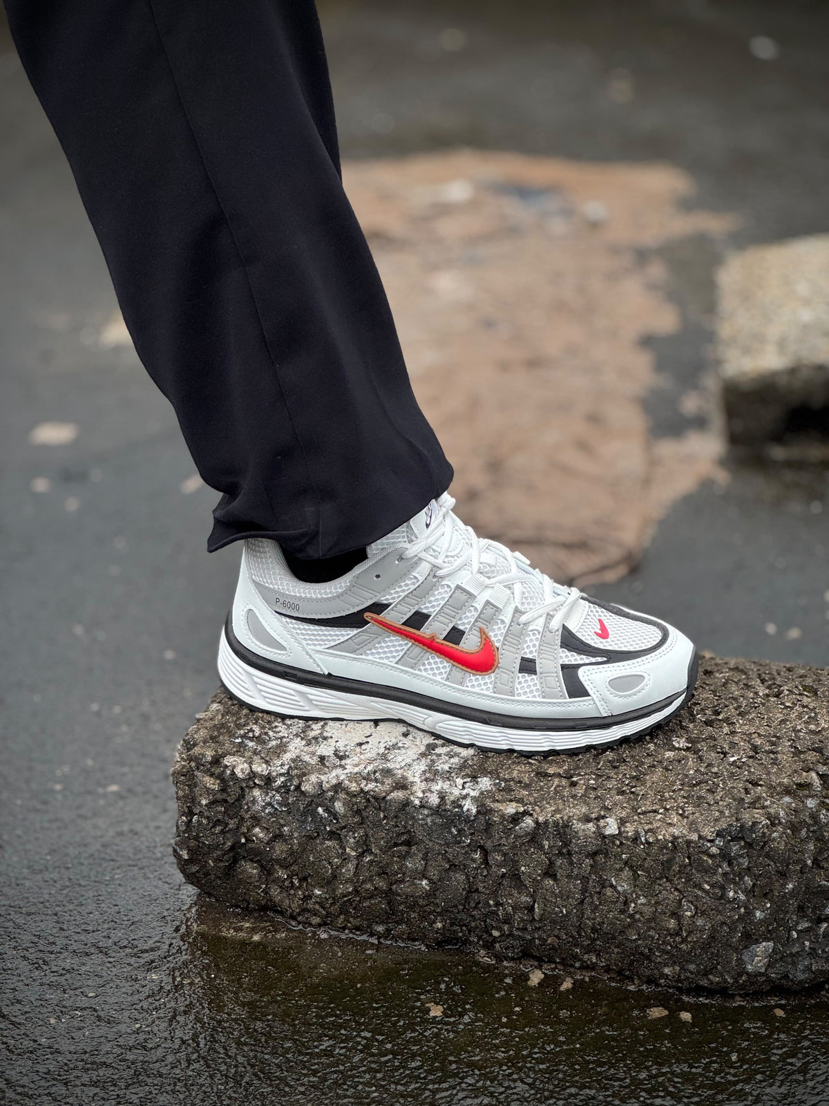 Nike P-6000 “White/University Red/Black”