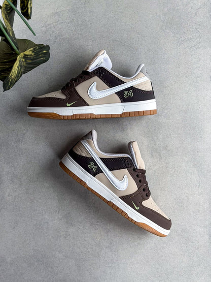 Nike Dunk Low "94 Edition" – Brown / Beige / Gum