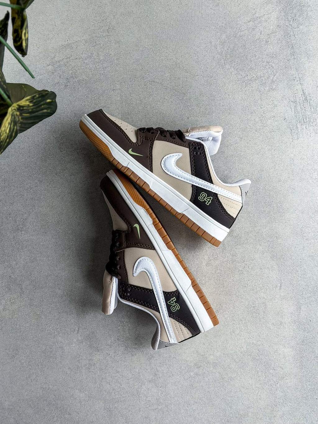 Nike Dunk Low "94 Edition" – Brown / Beige / Gum