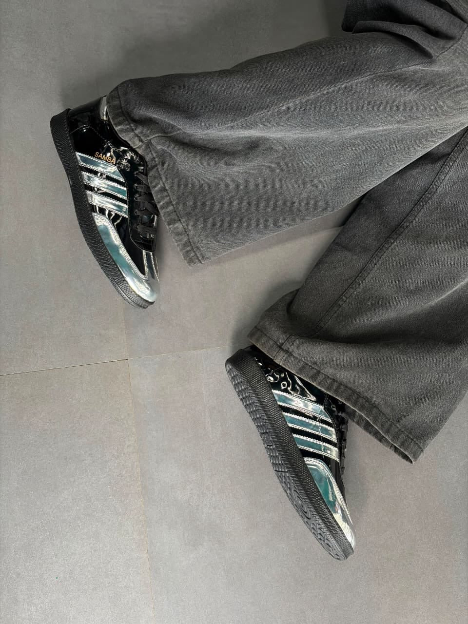 Adidas Samba OG “Metallic Silver