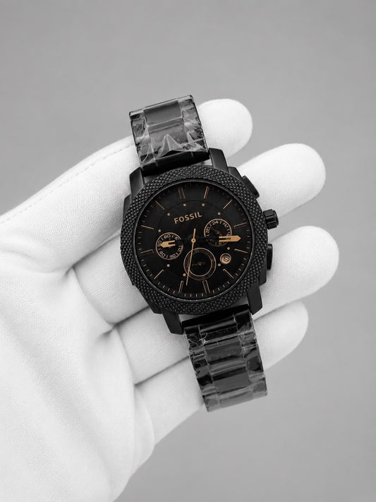Fossil Machine Chronograph Black Dial Watch