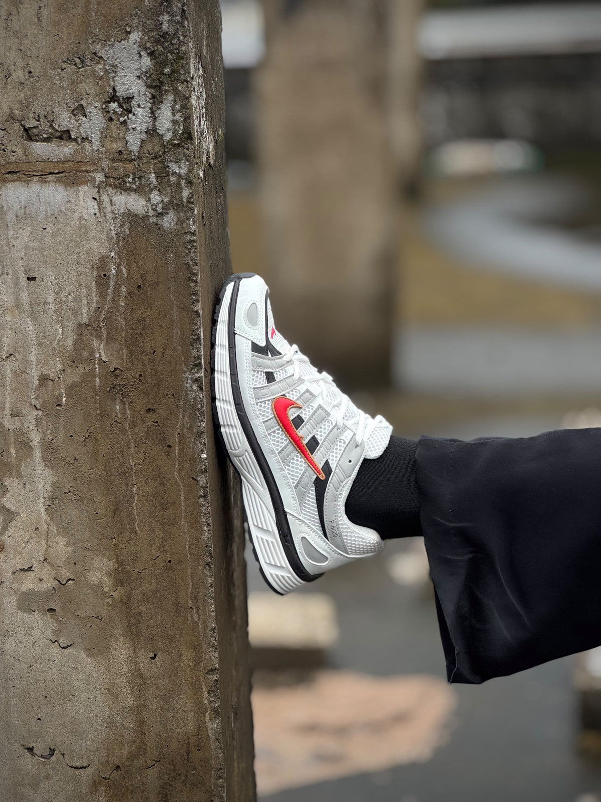 Nike P-6000 “White/University Red/Black”