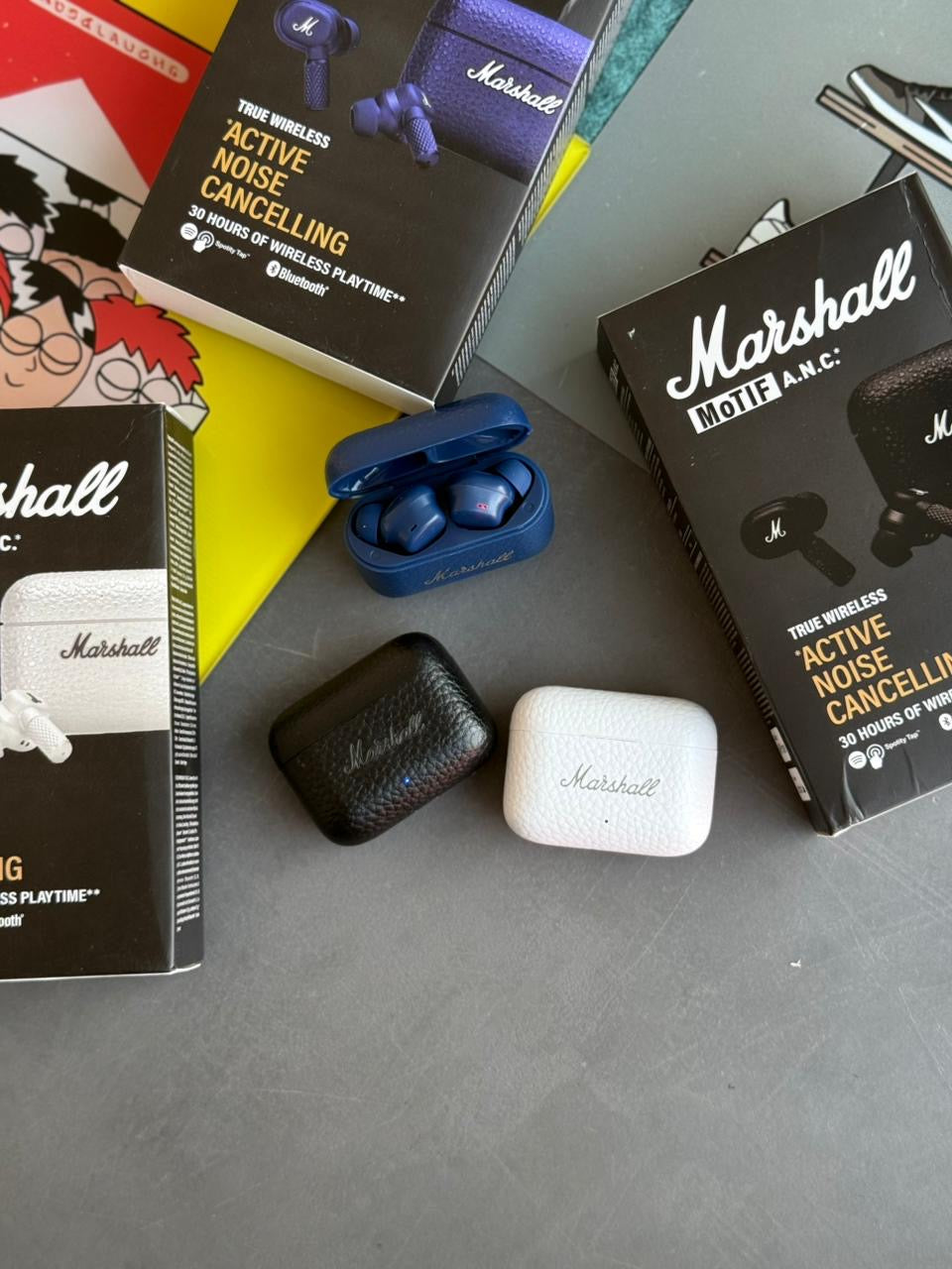 Marshall Motif A.N.C. – True Wireless Active Noise Cancelling Earbuds