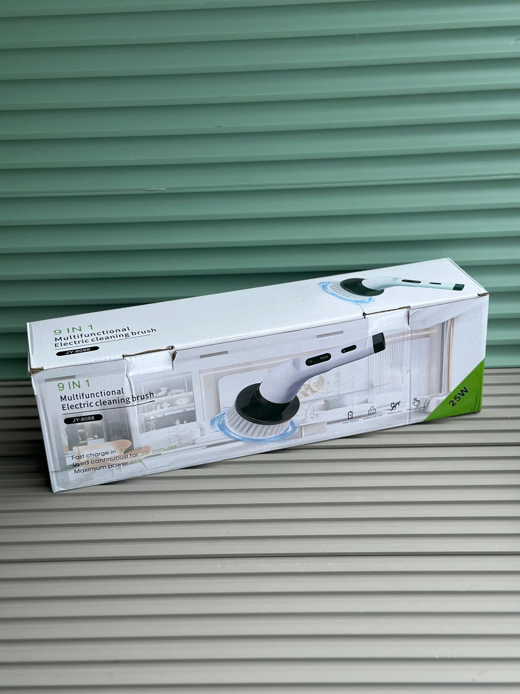 9-in-1 MULTIFUNCTIONAL ELECTRIC

CLEANING BRUSH