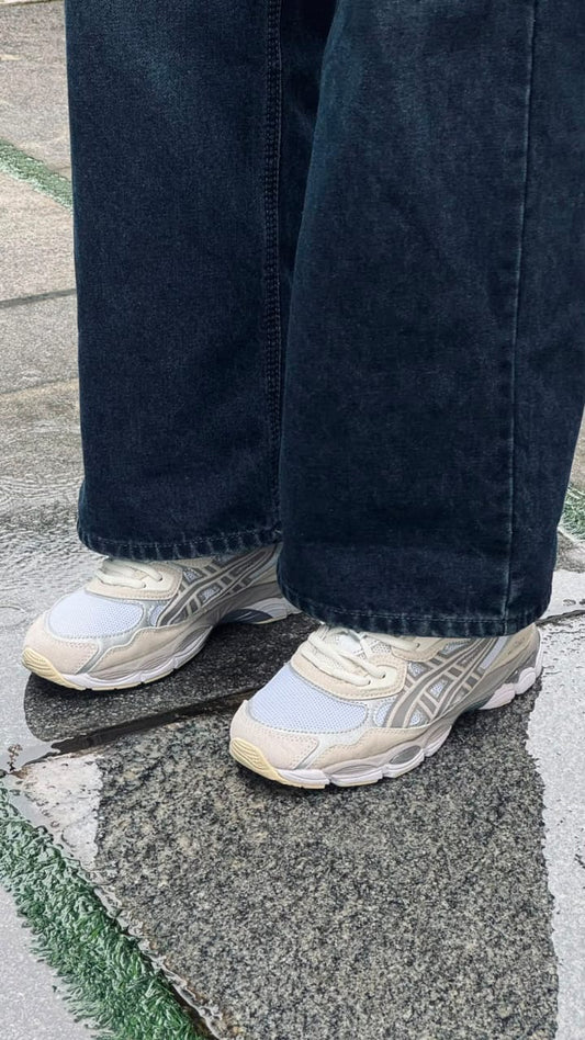 ASICS Gel-NYC — White/Silver (“Oyster Grey”-style)