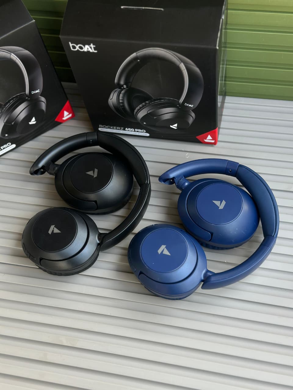 boAt Rockerz 650 Pro Wireless Headphones – Immersive Sound | Available in Black & Navy Blue