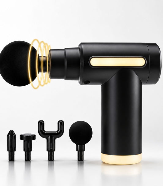 Deep Tissue Massage Gun — Matte Black