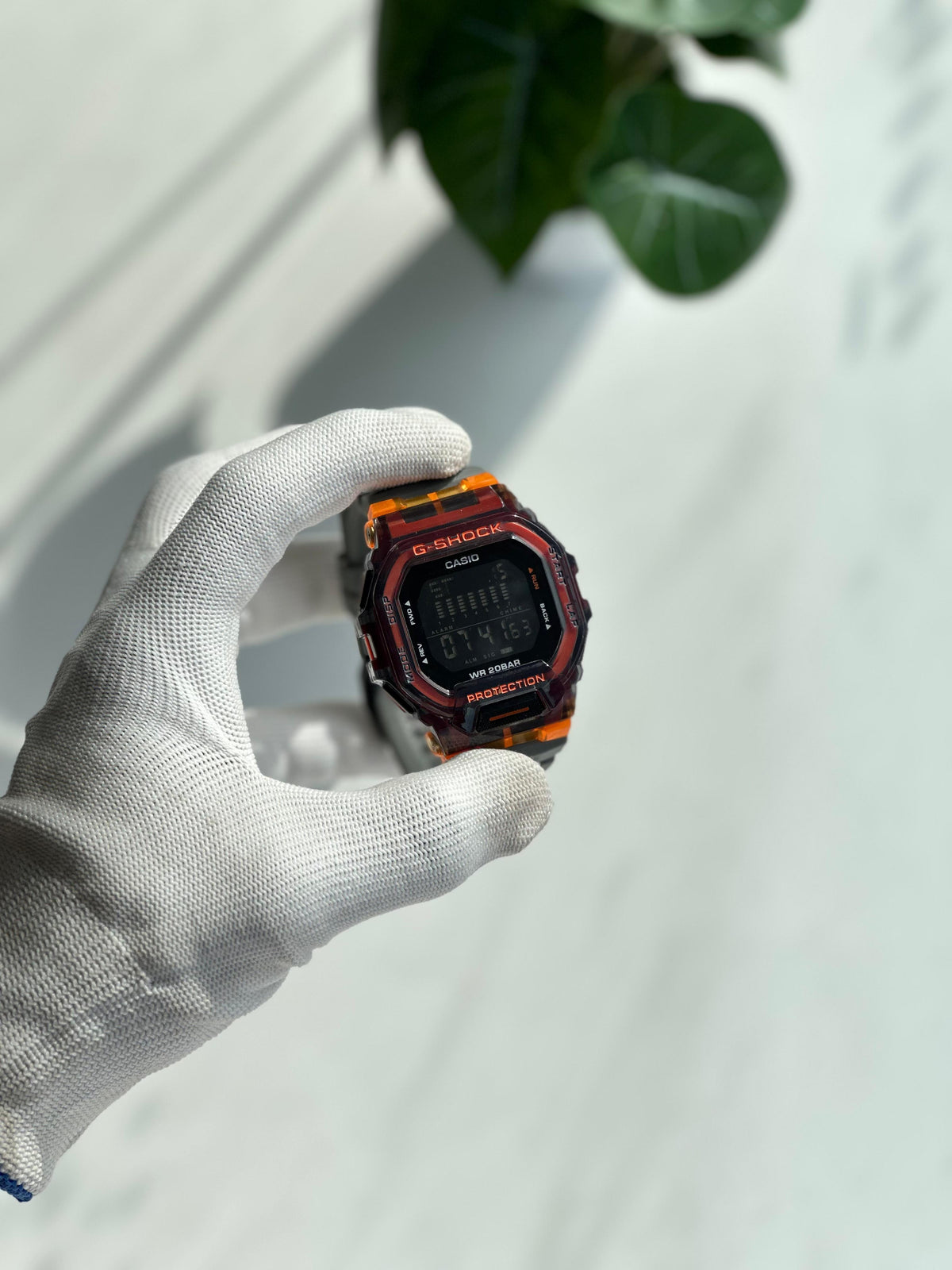 Casio G-Shock Translucent Purple Digital Watch – Jelly Skeleton Edition | Shock & Water Resistant