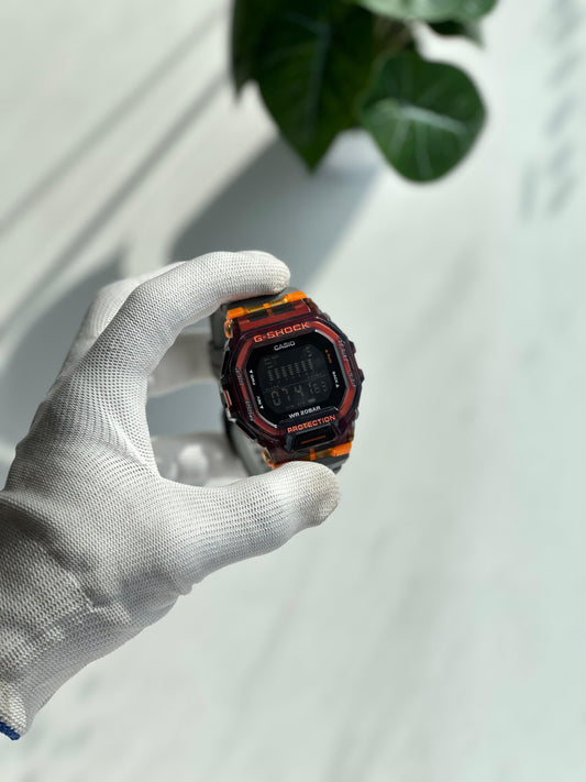 Casio G-Shock Translucent Purple Digital Watch – Jelly Skeleton Edition | Shock & Water Resistant