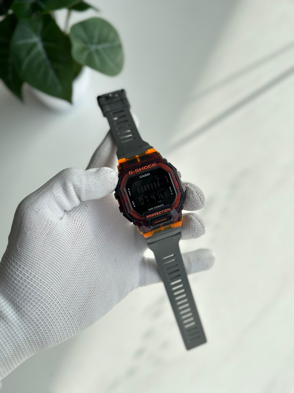 Casio G-Shock Translucent Purple Digital Watch – Jelly Skeleton Edition | Shock & Water Resistant