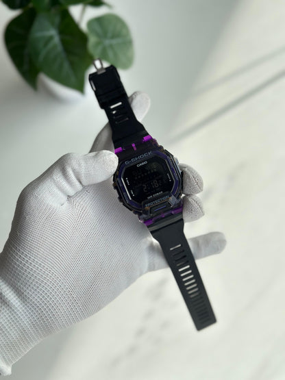 Casio G-Shock Translucent Purple Digital Watch – Jelly Skeleton Edition | Shock & Water Resistant