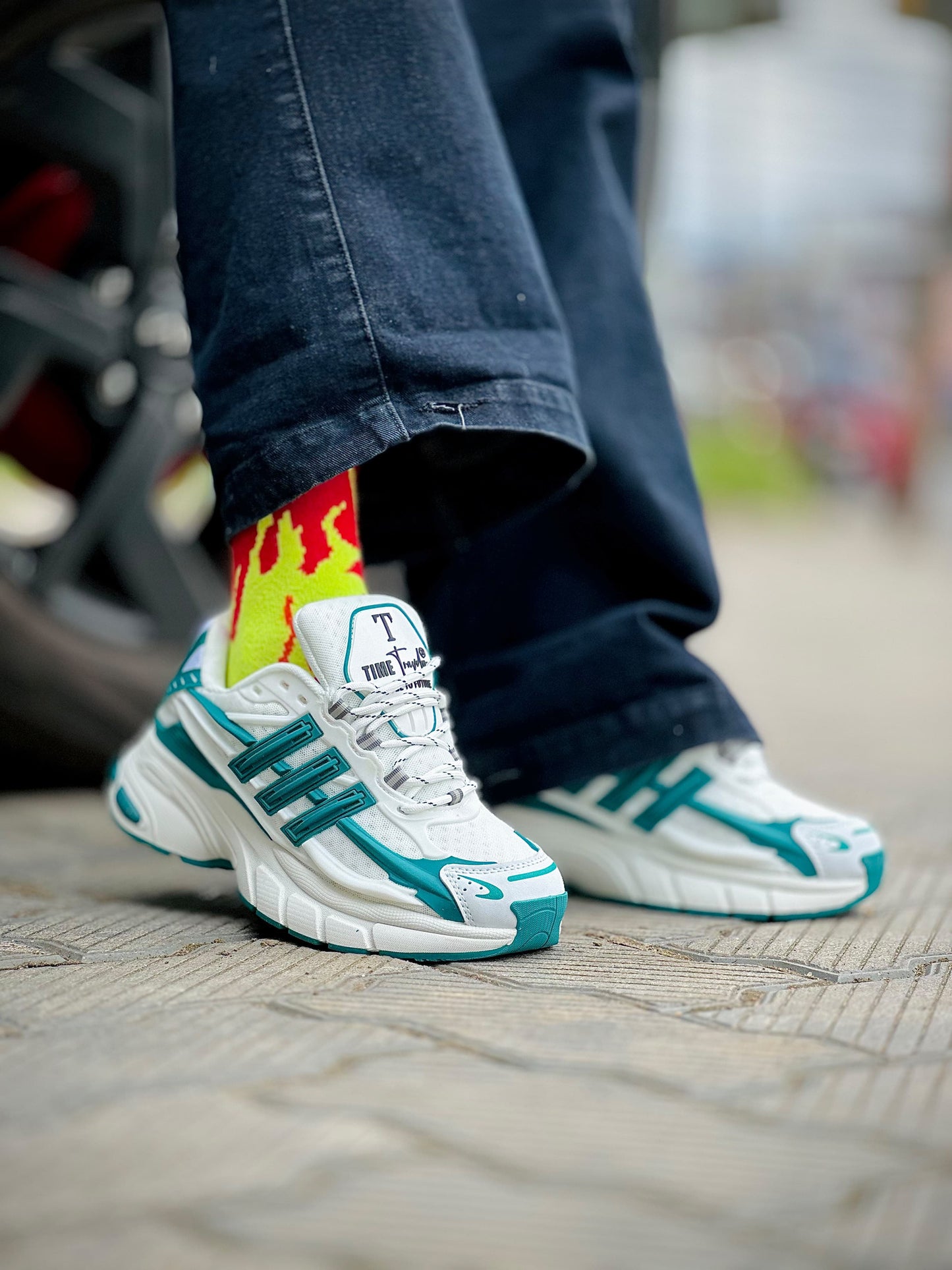 Time Traveller Y2K Layered Sneakers